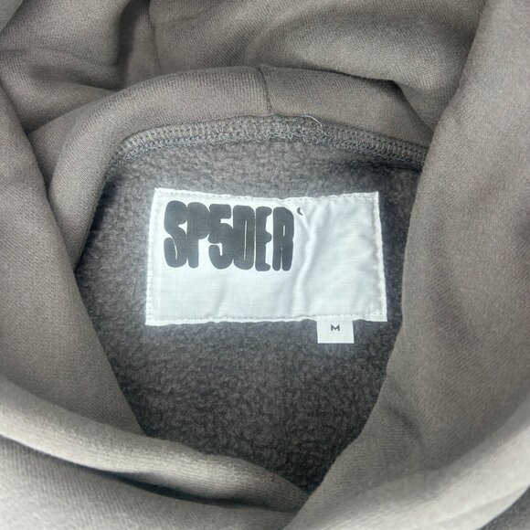 Spider Hoodie P*NK V2 Grey / Green Size Medium - Picture 6 of 8